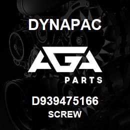 D939475166 Dynapac SCREW | AGA Parts