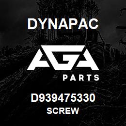 D939475330 Dynapac SCREW | AGA Parts