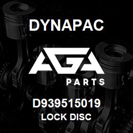 D939515019 Dynapac LOCK DISC | AGA Parts