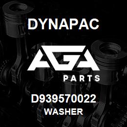 D939570022 Dynapac WASHER | AGA Parts