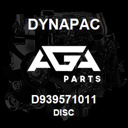 D939571011 Dynapac DISC | AGA Parts