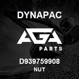 D939759908 Dynapac NUT | AGA Parts