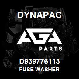 D939776113 Dynapac FUSE WASHER | AGA Parts