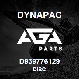 D939776129 Dynapac DISC | AGA Parts