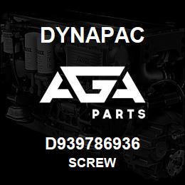 D939786936 Dynapac SCREW | AGA Parts