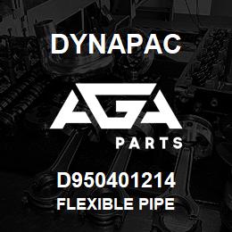 D950401214 Dynapac FLEXIBLE PIPE | AGA Parts