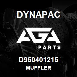 D950401215 Dynapac MUFFLER | AGA Parts