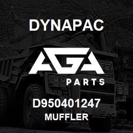 D950401247 Dynapac MUFFLER | AGA Parts