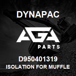 D950401319 Dynapac ISOLATION FOR MUFFLER | AGA Parts