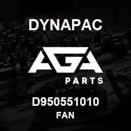 D950551010 Dynapac FAN | AGA Parts