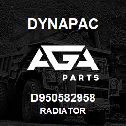 D950582958 Dynapac RADIATOR | AGA Parts