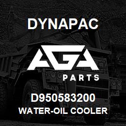 D950583200 Dynapac WATER-OIL COOLER | AGA Parts