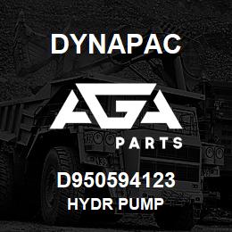 D950594123 Dynapac HYDR PUMP | AGA Parts