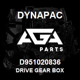 D951020836 Dynapac DRIVE GEAR BOX | AGA Parts