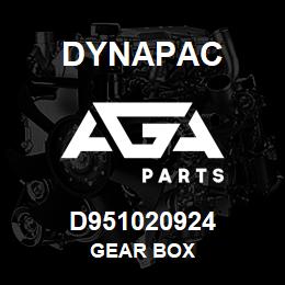 D951020924 Dynapac GEAR BOX | AGA Parts