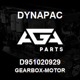 D951020929 Dynapac GEARBOX-MOTOR | AGA Parts