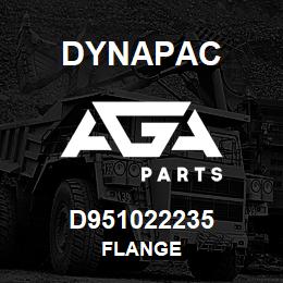 D951022235 Dynapac FLANGE | AGA Parts