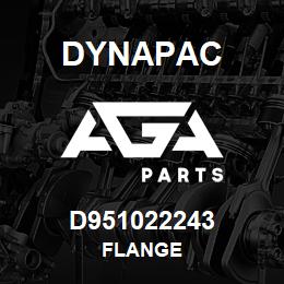 D951022243 Dynapac FLANGE | AGA Parts