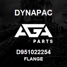 D951022254 Dynapac FLANGE | AGA Parts