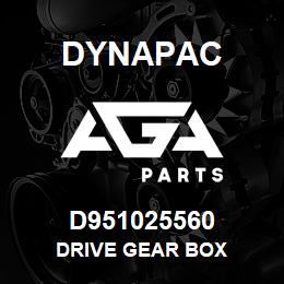 D951025560 Dynapac DRIVE GEAR BOX | AGA Parts