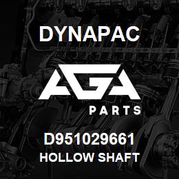 D951029661 Dynapac HOLLOW SHAFT | AGA Parts