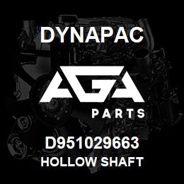 D951029663 Dynapac HOLLOW SHAFT | AGA Parts