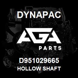 D951029665 Dynapac HOLLOW SHAFT | AGA Parts