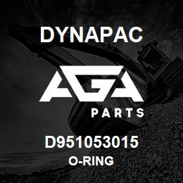 D951053015 Dynapac O-RING | AGA Parts