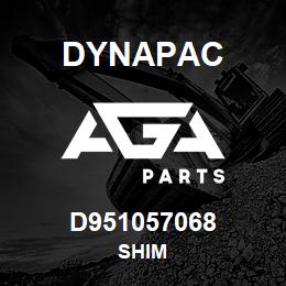 D951057068 Dynapac SHIM | AGA Parts