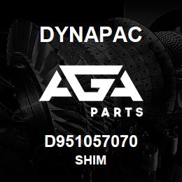 D951057070 Dynapac SHIM | AGA Parts