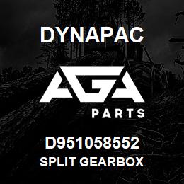 D951058552 Dynapac SPLIT GEARBOX | AGA Parts