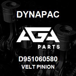 D951060580 Dynapac VELT PINION | AGA Parts