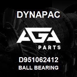 D951062412 Dynapac BALL BEARING | AGA Parts