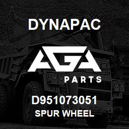 D951073051 Dynapac SPUR WHEEL | AGA Parts