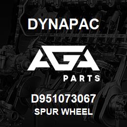 D951073067 Dynapac SPUR WHEEL | AGA Parts