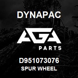 D951073076 Dynapac SPUR WHEEL | AGA Parts