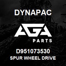 D951073530 Dynapac SPUR WHEEL DRIVE | AGA Parts