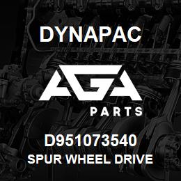 D951073540 Dynapac SPUR WHEEL DRIVE | AGA Parts