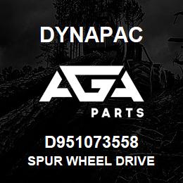 D951073558 Dynapac SPUR WHEEL DRIVE | AGA Parts