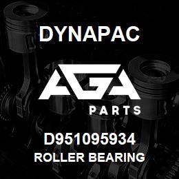 D951095934 Dynapac ROLLER BEARING | AGA Parts