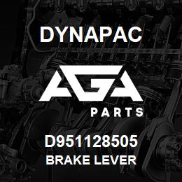 D951128505 Dynapac BRAKE LEVER | AGA Parts