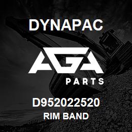 D952022520 Dynapac RIM BAND | AGA Parts