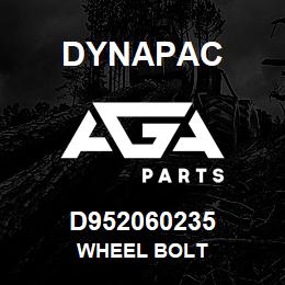 D952060235 Dynapac WHEEL BOLT | AGA Parts