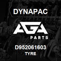 D952061603 Dynapac TYRE | AGA Parts