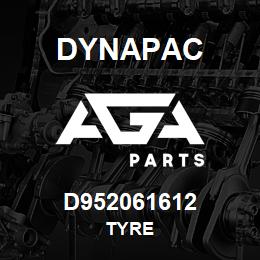 D952061612 Dynapac TYRE | AGA Parts