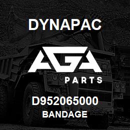 D952065000 Dynapac BANDAGE | AGA Parts