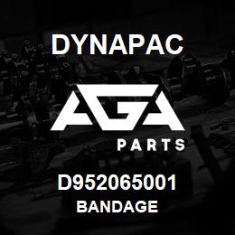 D952065001 Dynapac BANDAGE | AGA Parts