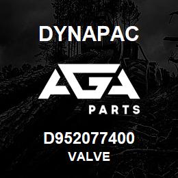 D952077400 Dynapac VALVE | AGA Parts