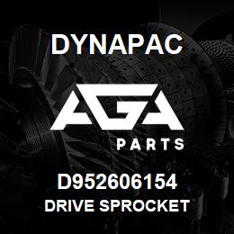 D952606154 Dynapac DRIVE SPROCKET | AGA Parts