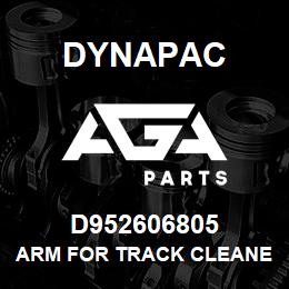 D952606805 Dynapac ARM FOR TRACK CLEANER | AGA Parts